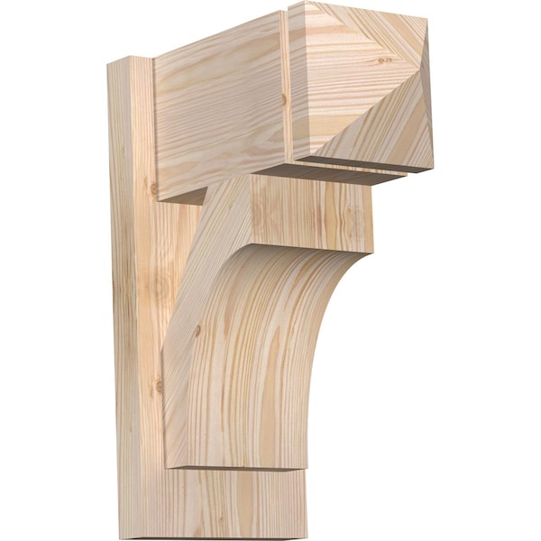 Ekena Millwork Westlake Arts & Crafts Smooth Outlooker, Douglas Fir, 7 1/2"W x 14"D x 18"H OUT08X14X18WTL03SDF - main